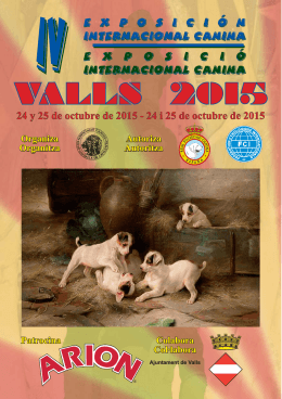 iv exposicion internacional canina valls 2015