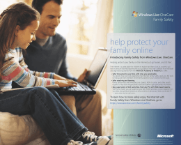 Family Safety Poster MP6 - AAP SafetyNet