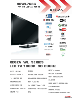 LED TV 1080P 3D 200Hz