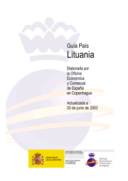 Lituania - Comercio.es