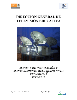DIRECCIÓN GENERAL DE TELEVISIÓN