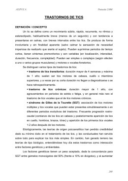 Protocolos de la Asociación Española de Psiquiatría Infanto