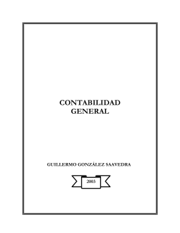 CONTABILIDAD GENERAL