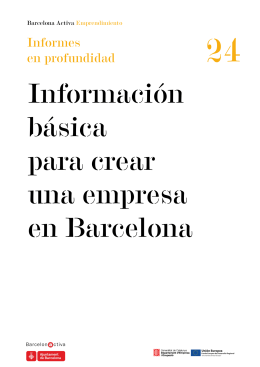 Título Informe - Barcelona Activa