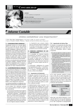Informe Contable.indd - Revista Asesor Empresarial
