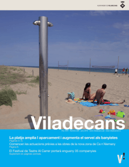 REVISTA VILADECANS - Ajuntament de Viladecans
