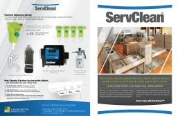 ServClean - Charlotte Products