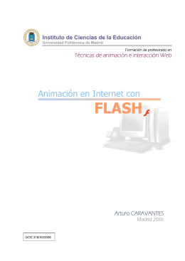 Animación en Internet con Flash - Instituto de Ciencias de la