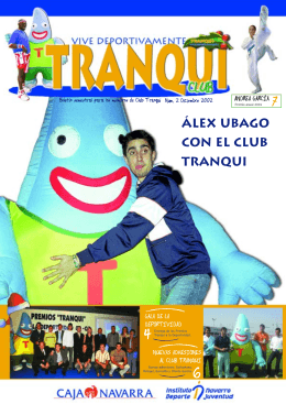 Álex Ubago con el Club Tranqui