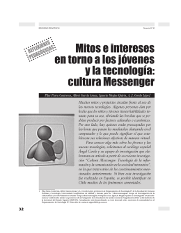 cultura Messenger - Revista Docencia