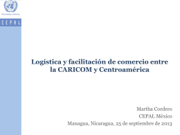 caricom - Comisión Económica para América Latina y el Caribe