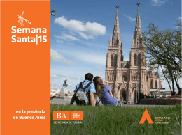 Semana Santa 2015 - Turismo Provincia de Buenos Aires