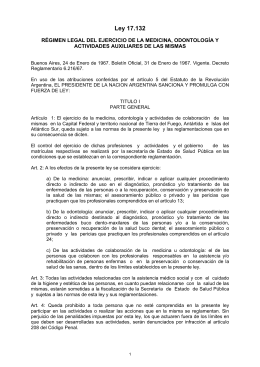 Ley 17.132 - Gobierno de la Ciudad Autónoma de Buenos Aires