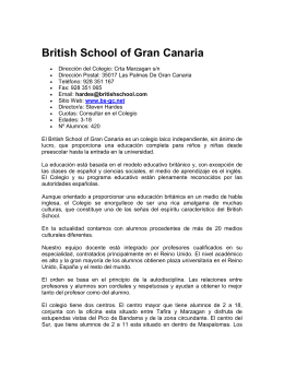 British School of Gran Canaria