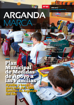 Revista Mensual Nº 80 - Ayuntamiento de Arganda