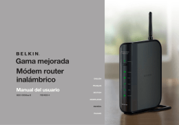 Gama mejorada Módem router inalámbrico