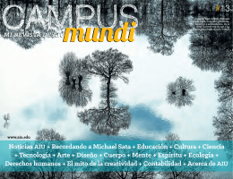 Revista Campus Mundi #13