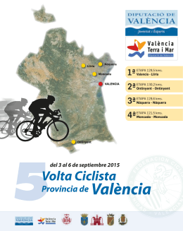 1ª 2ª 3ª 4ª - Federación Española de Ciclismo