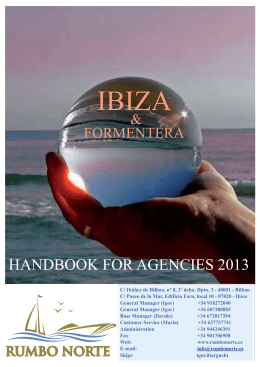 HANDBOOK FOR AGENCIES 2013
