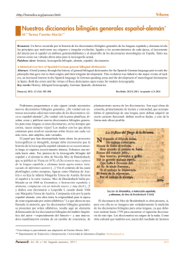 Panace@ - Revista de Medicina y Traducción