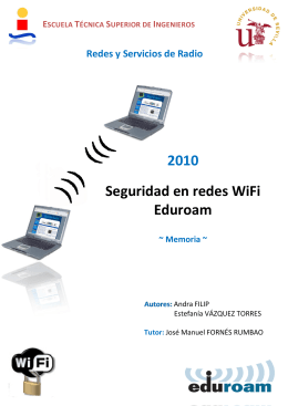 2010 Seguridad en redes WiFi Eduroam