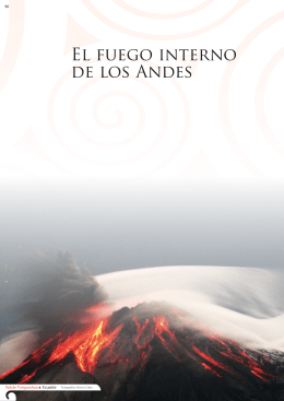 El fuego interno de los Andes