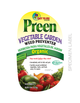 vegetable garden weed preventer