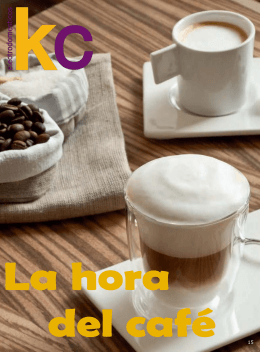 e-LA HORA DEL CAFE
