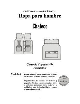 Chaleco - Conevyt
