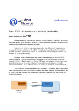 forumtecnico.com FT433 VirtualBox Tema 7 Acceso remoto por VRDP
