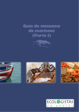 Guía de consumo de mariscos (Parte I)