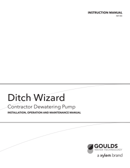 Ditch Wizard - Depco Pump Company
