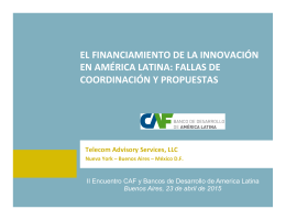 Documento Reunion CAF, v.2 - Telecom Advisory Services