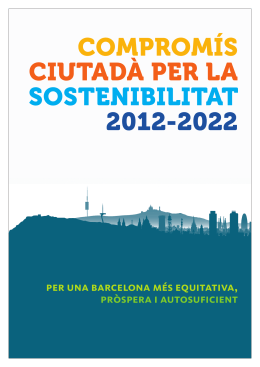 Compromís Ciutadà per la Sostenibilitat 2012-2022