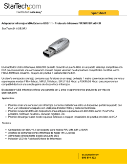 Adaptador Infrarrojos IrDA Externo USB 1.1
