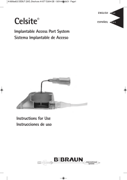 Brochure A1677 Ed04-GB - B. Braun Interventional Systems