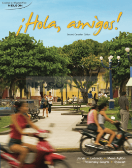 iHola, amigos!, Second Canadian Edition.