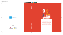Catalogo Exposición 90 años en Palencia. Escuela de Arte Mariano