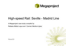 High-speed Rail: Seville - Madrid Line