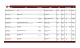 Catálogo de Proveedores 2013 - Instituto de Transparencia