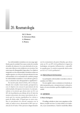 20. Reumatología - Sociedad Española de Farmacia Hospitalaria