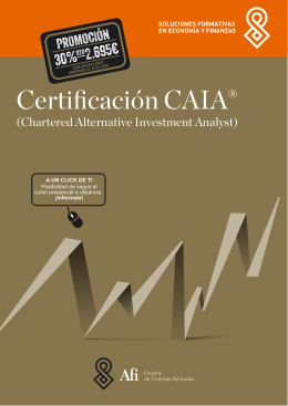 Certificación CAIA®