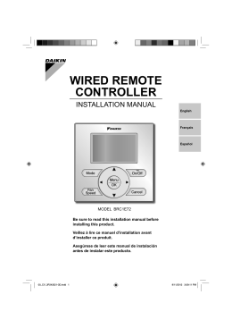 WIRED REMOTE CONTROLLER