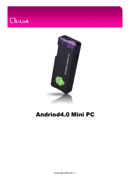 Andriod4.0 Mini PC - L-Link