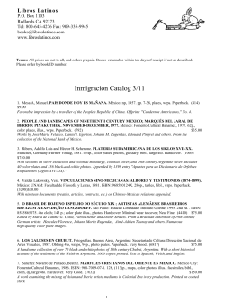 Inmigracion Catalog 3/11