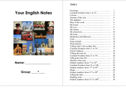 Your English Notes