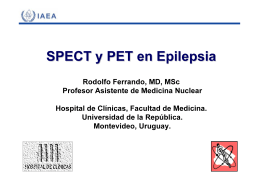 SPECT y PET en epilepsia
