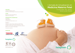 Programa Jornada Medicina Fetal 2014
