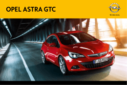 opel ASTRA GTC - Opel Prat Motor