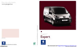 Catálogo del Peugeot Nueva Expert
